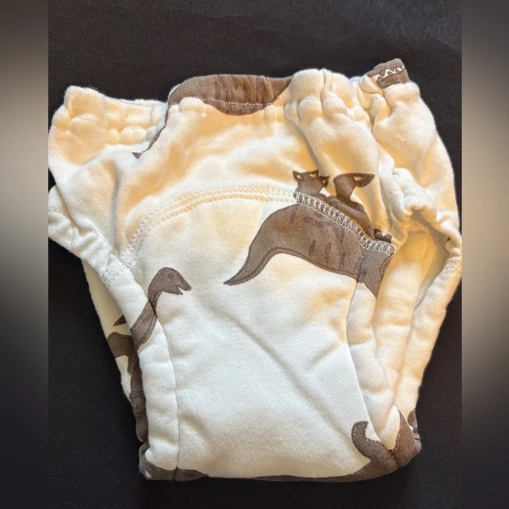 Kids Dinosaur Print Diaper reusable size 3T